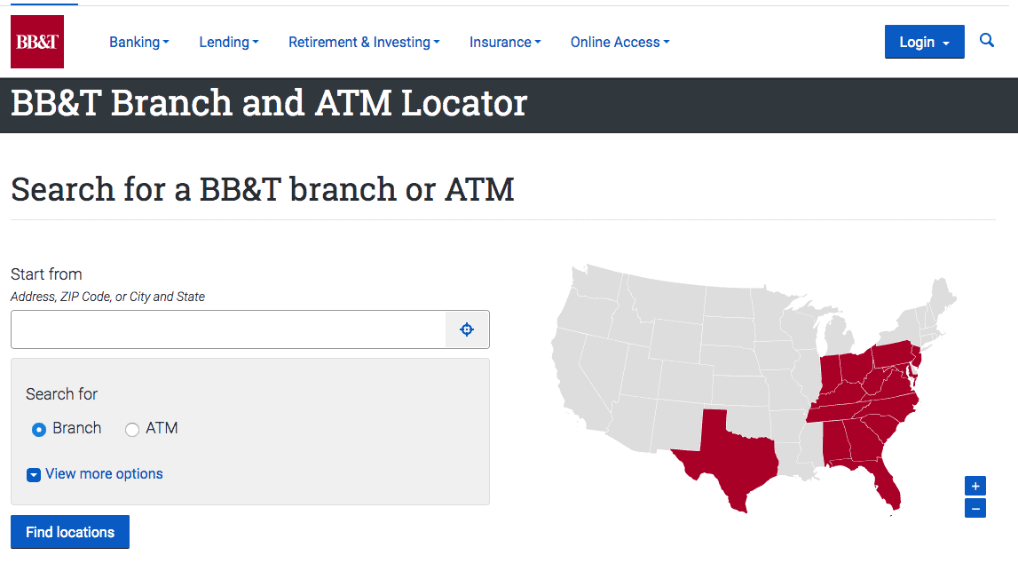 bb&t business credit card connection