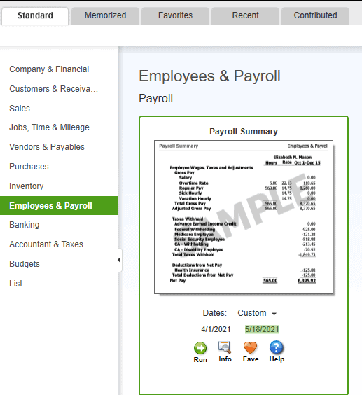 How To Run Payroll Reports In QuickBooks