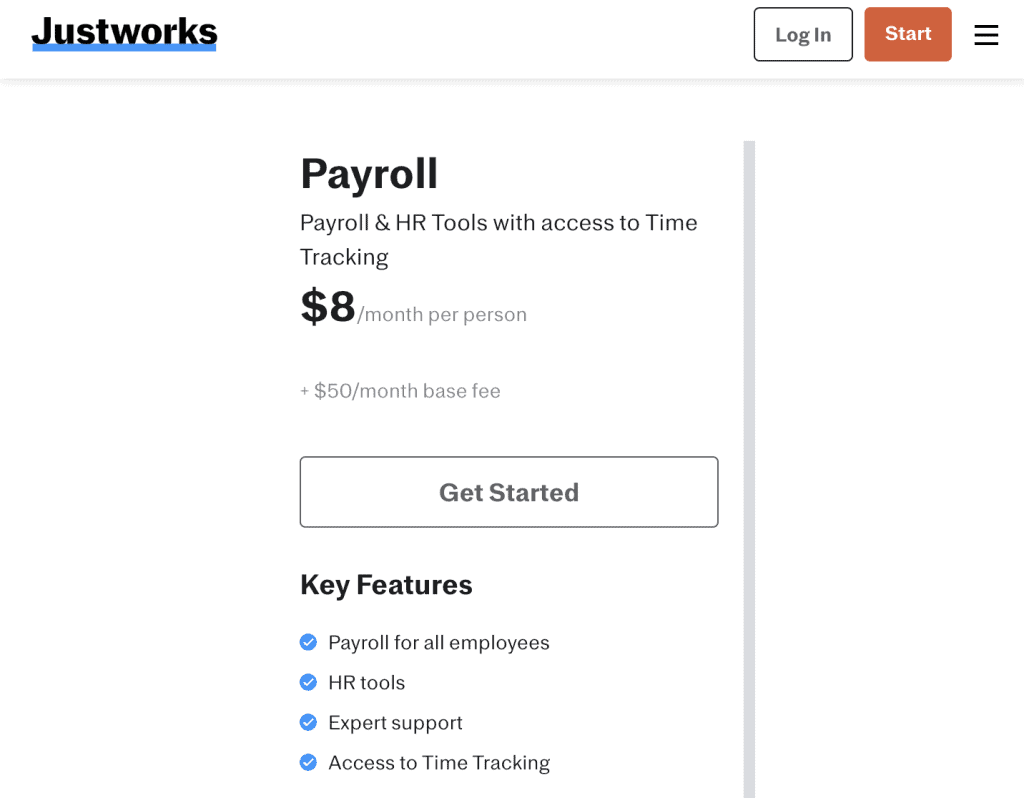 justworks pricing