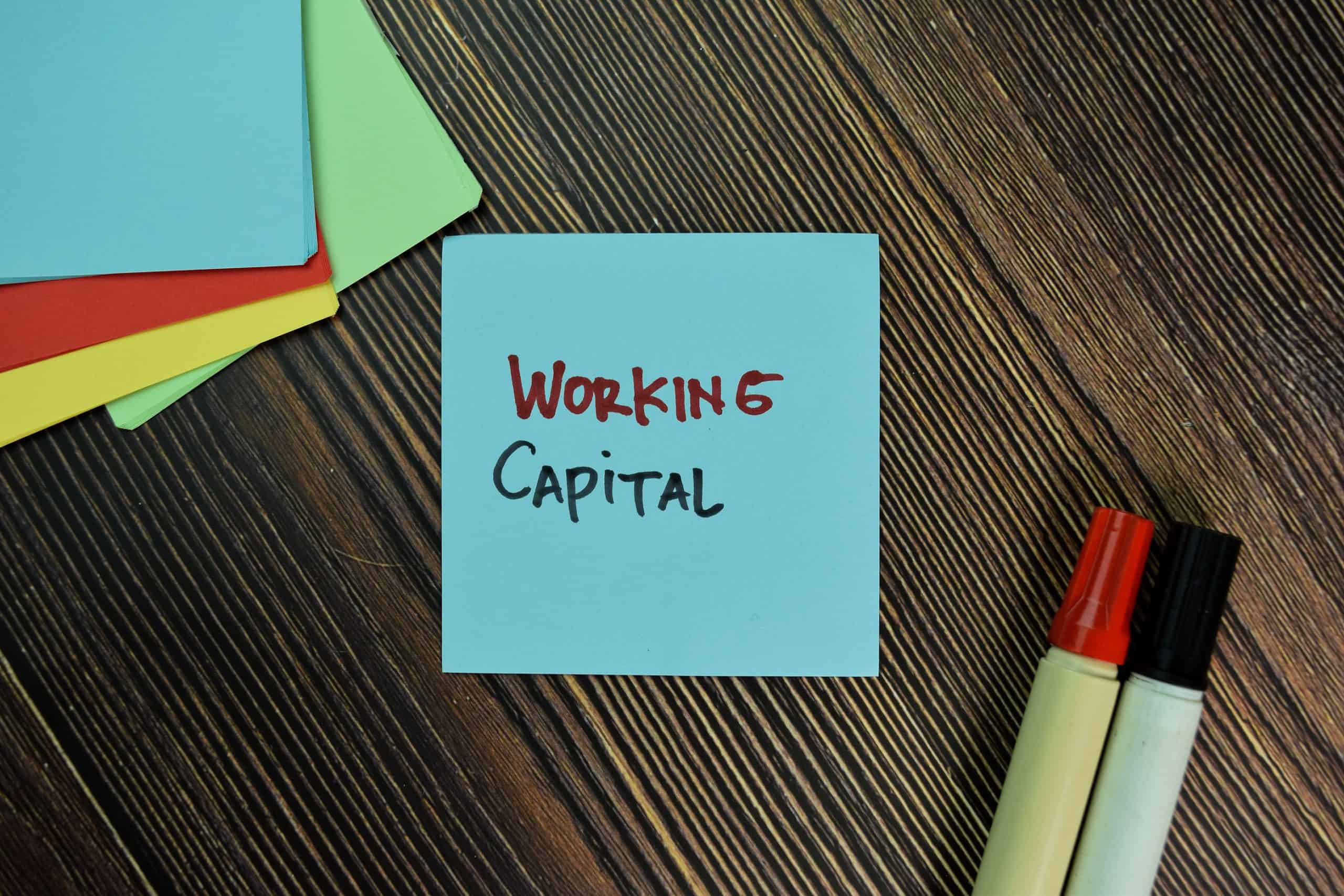 Working Capital Definition Formula For Small Business