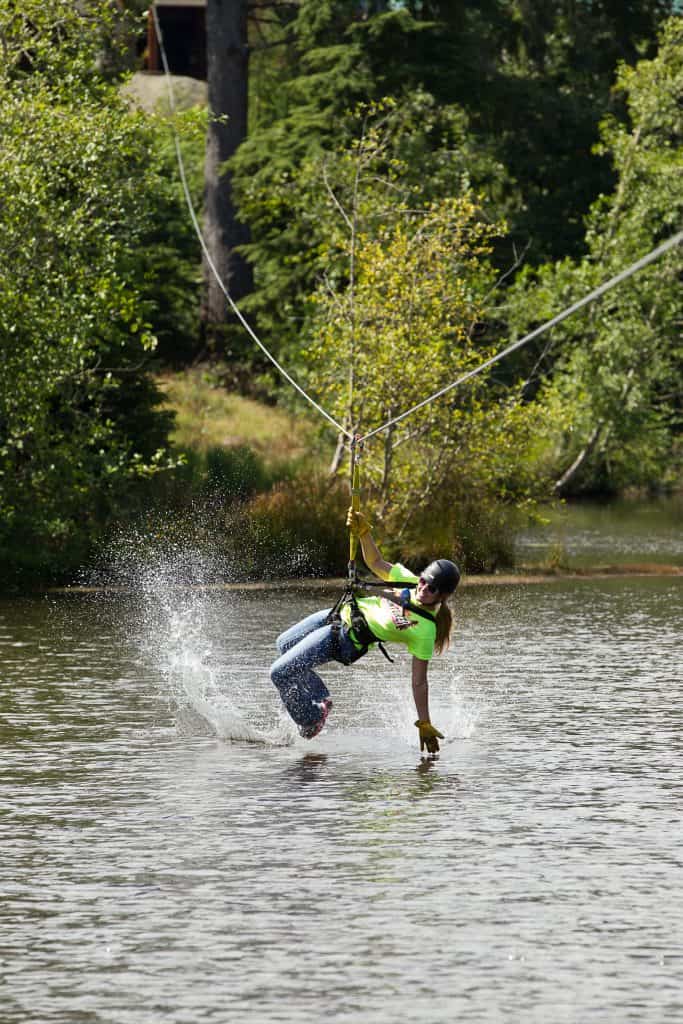 The Swing at High Life Adventure Park.